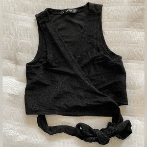 Black Sparkly Tank